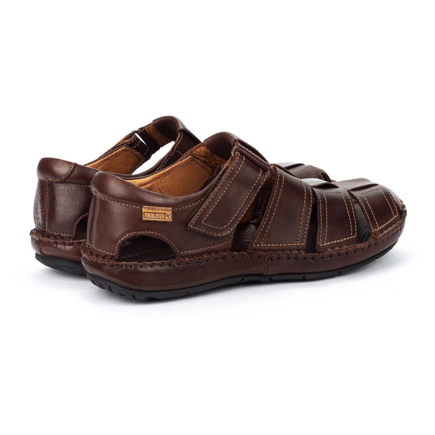 Men's Pikolinos TARIFA Sandals Brown | NZ B82Q059